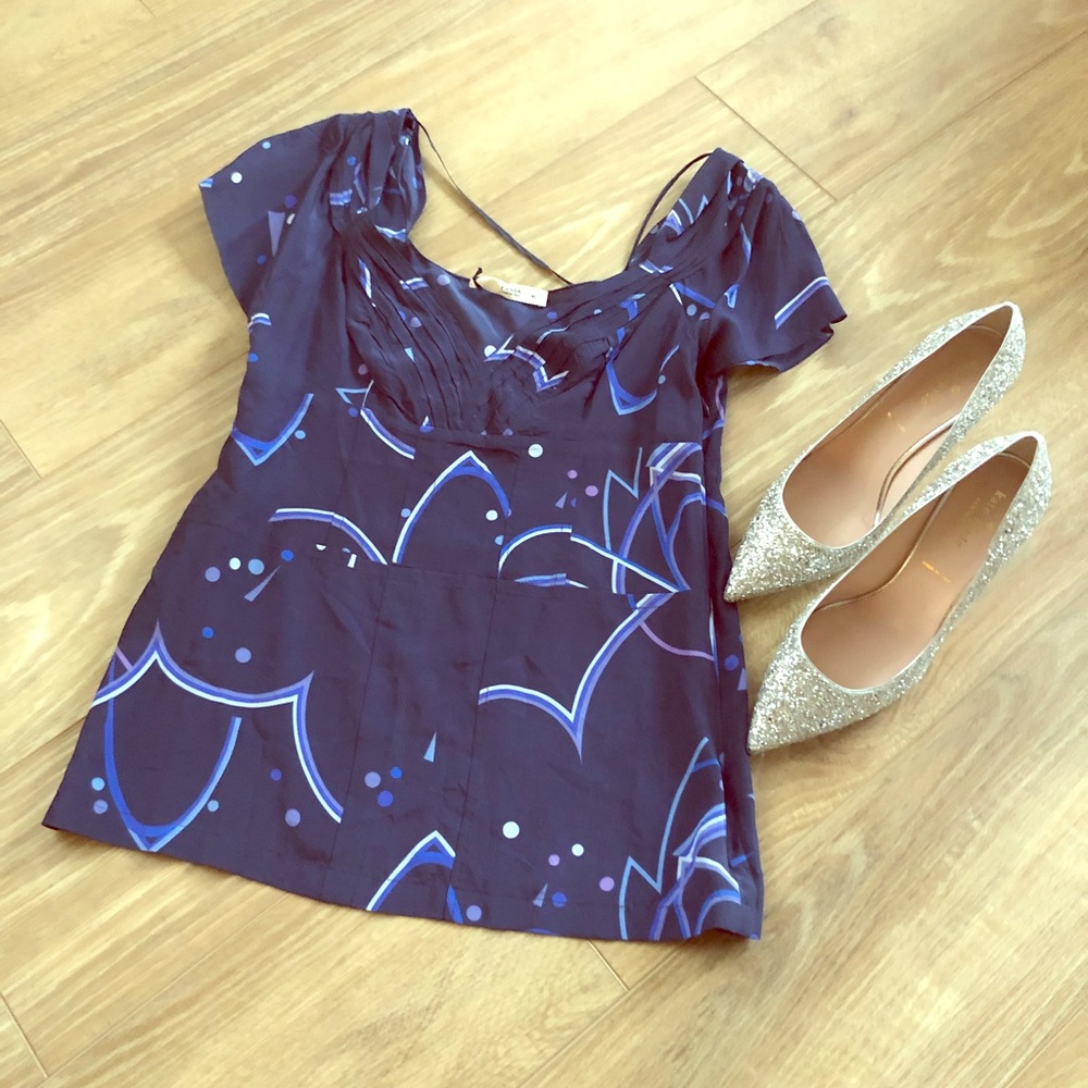 PRADA silk top.